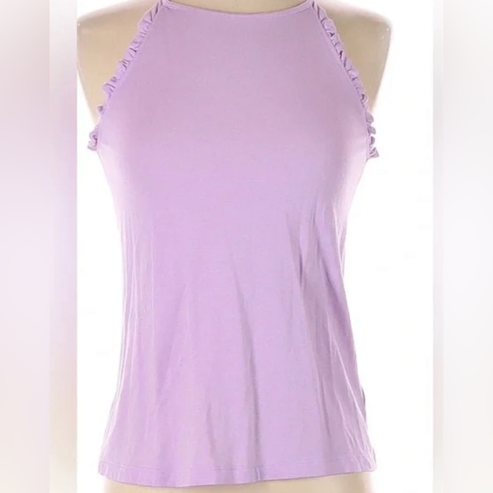 EUC Lilly Pulitzer Alek top Size Medium Purple lavend color